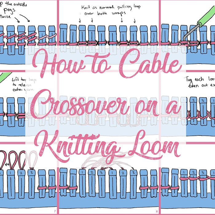 How to Cable on a Knitting Loom
