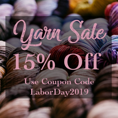 Labor Day Sale 15% Off Everything!