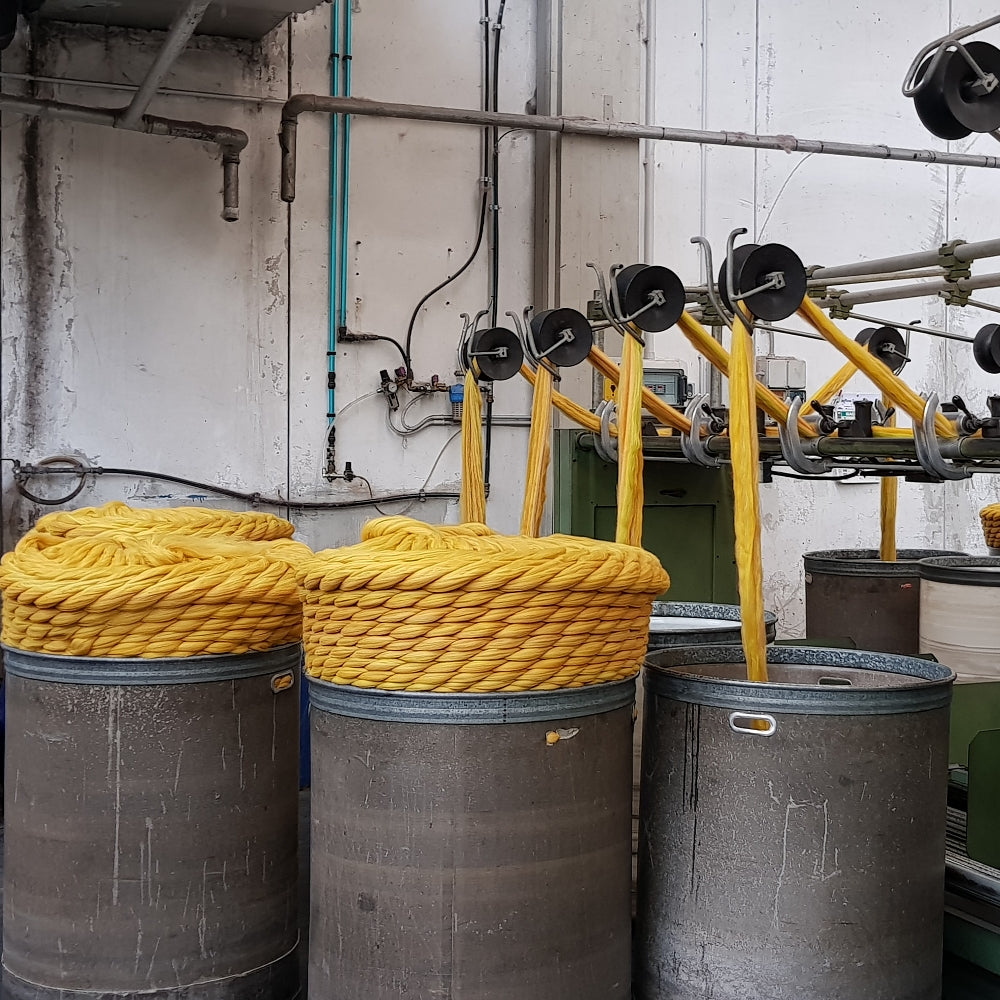 A Tour of Yarn Factory, Filatura Santa Lucia