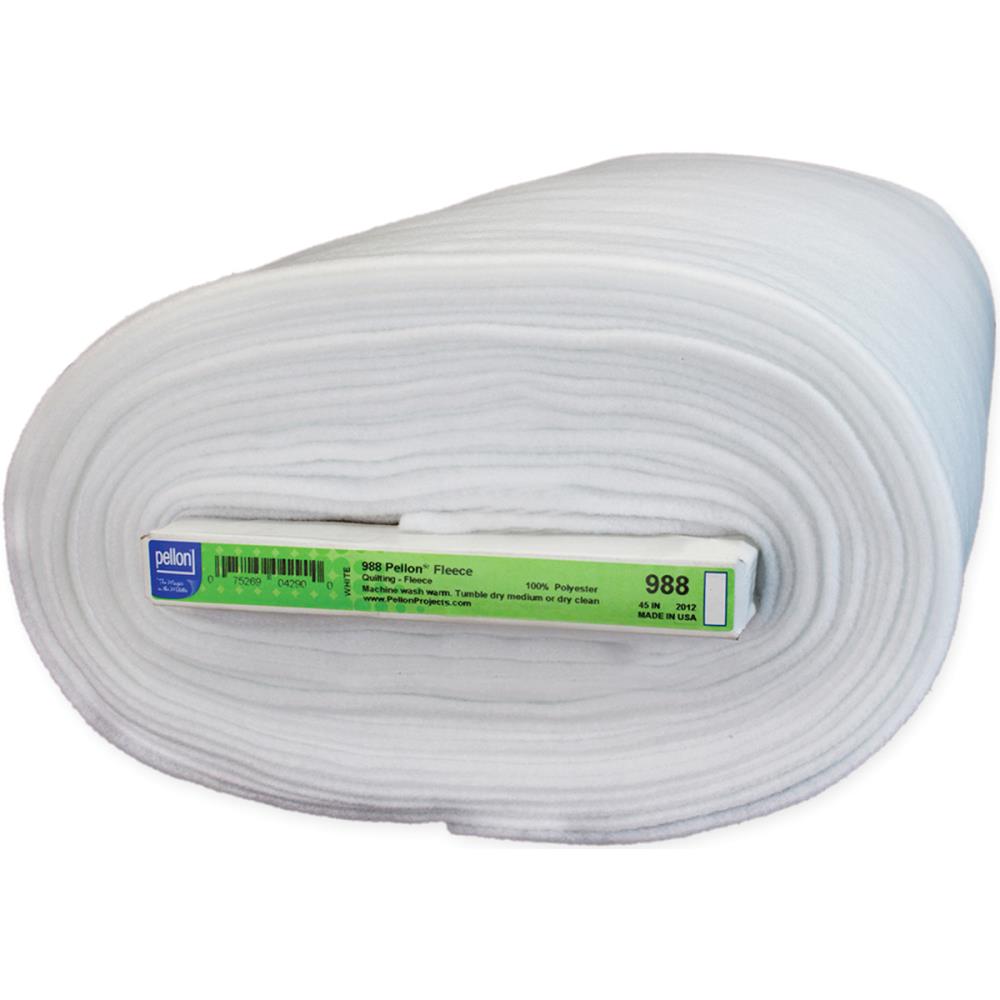 Pellon Sew In Fleece 988 Interfacing Sold by the Yard 44" Wide Yarn Designers Boutique