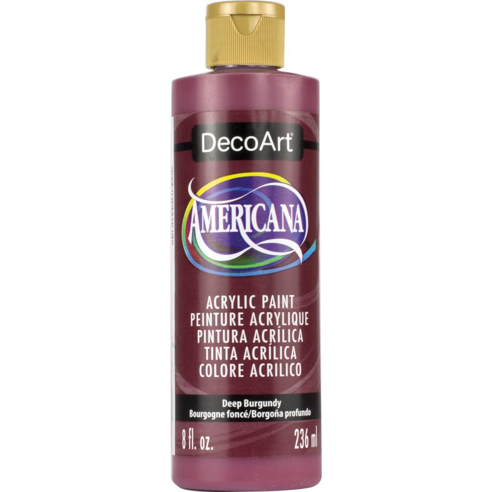 Acrylic Paint | Large 8 Ounce Bottle, DecoArt Americana Acrylics DecoArt Americana Acrylic Paint, 8 Ounce Bottle Yarn Designers Boutique