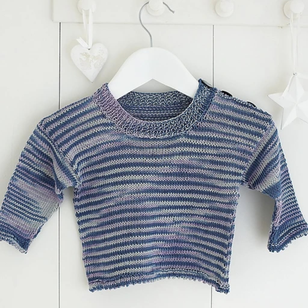 kids sweater Knitting pattern Debbie Bliss Knitting Magazine, Spring/Summer 2010:Simple Knits for a Sultry Summer