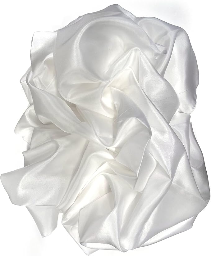 Blank Habotai Silk Scarves with Rolled Hem for Dyeing | Dye Your Own Scarf Blank Habotai Silk Scarves for Dyeing Yarn Designers Boutique