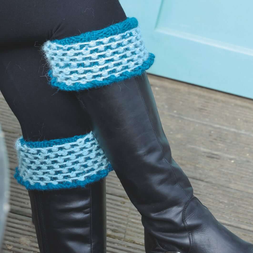 DIY Boot Cuffs Twenty to Make Knitted Boot Cuffs Patterns 20 Knitting Patterns for Boot Toppers