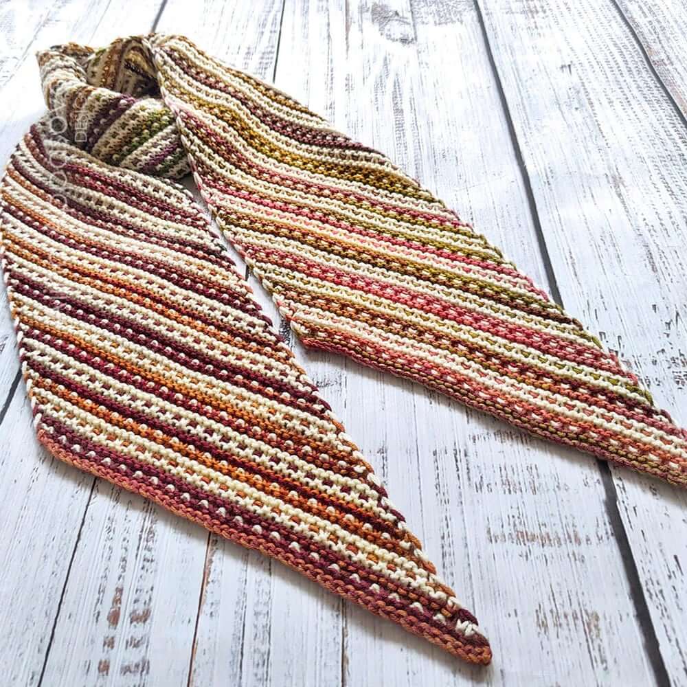 Knit Scarf Pattern & Yarn Kit, Color Your Pixel Scarf, Knitting Kit Color Your Pixels Scarf, Knitting Kit Yarn Designers Boutique