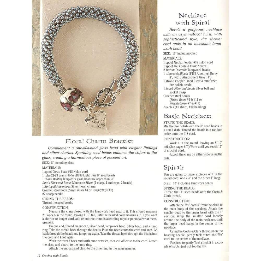 Crochet Beaded Bracelets & Necklaces, Crochet with Beads: Basic Steps & Innovative Techniques Hazle Shake
