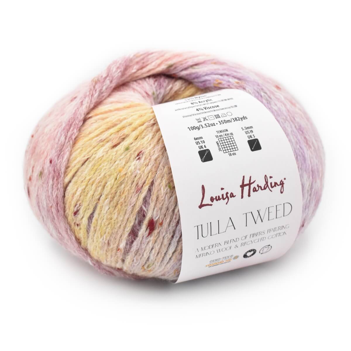 Merino Wool Yarn Tulla Tweed Worsted Yarn by Louisa Harding
