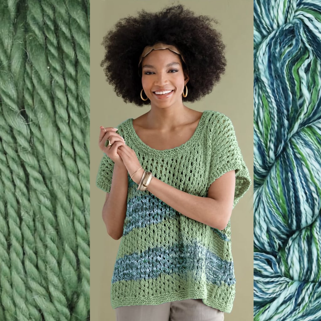 Finley Mesh Top Knitting Kit