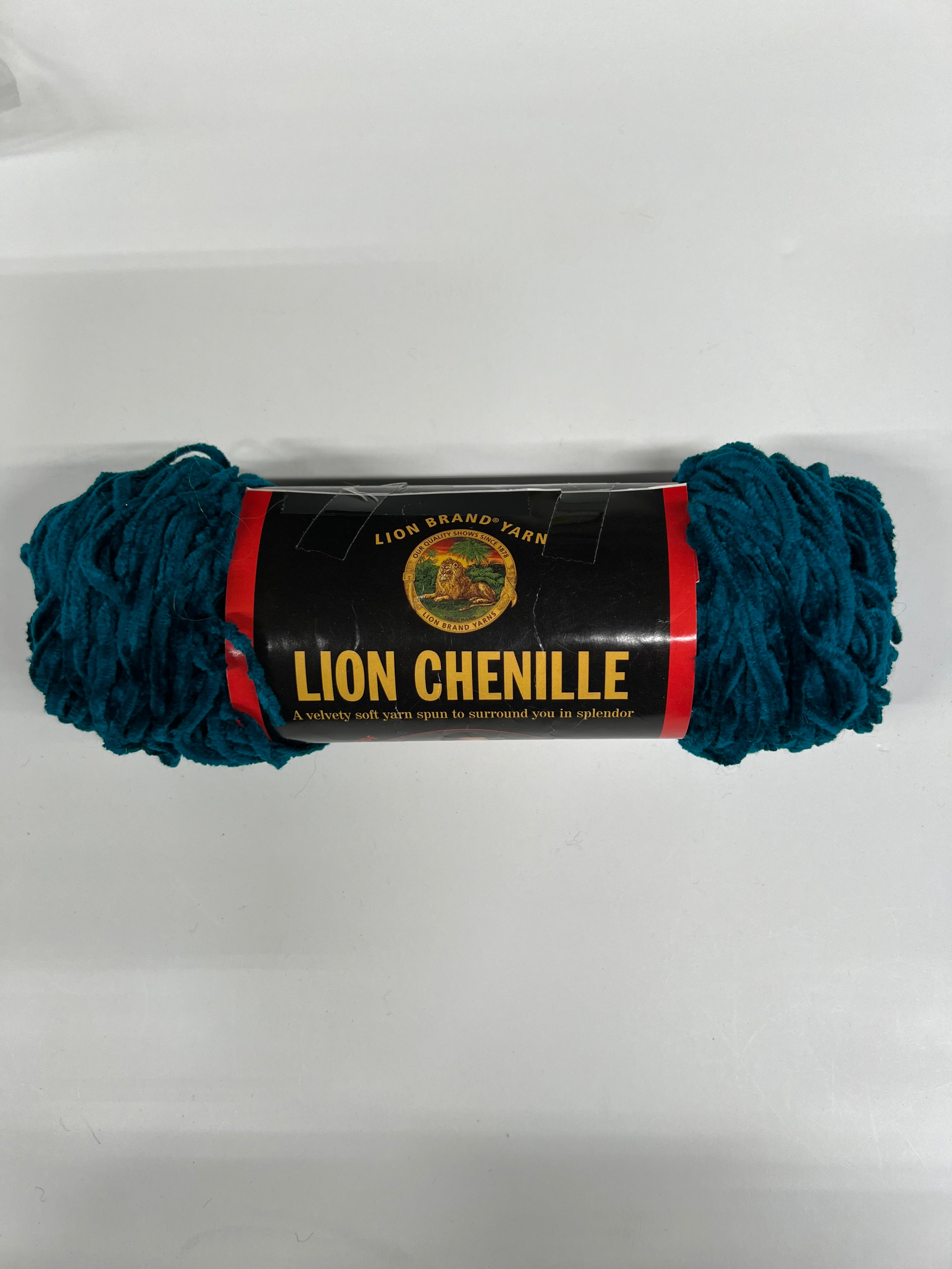 Teal - Lion Chenille by Lion Brand
