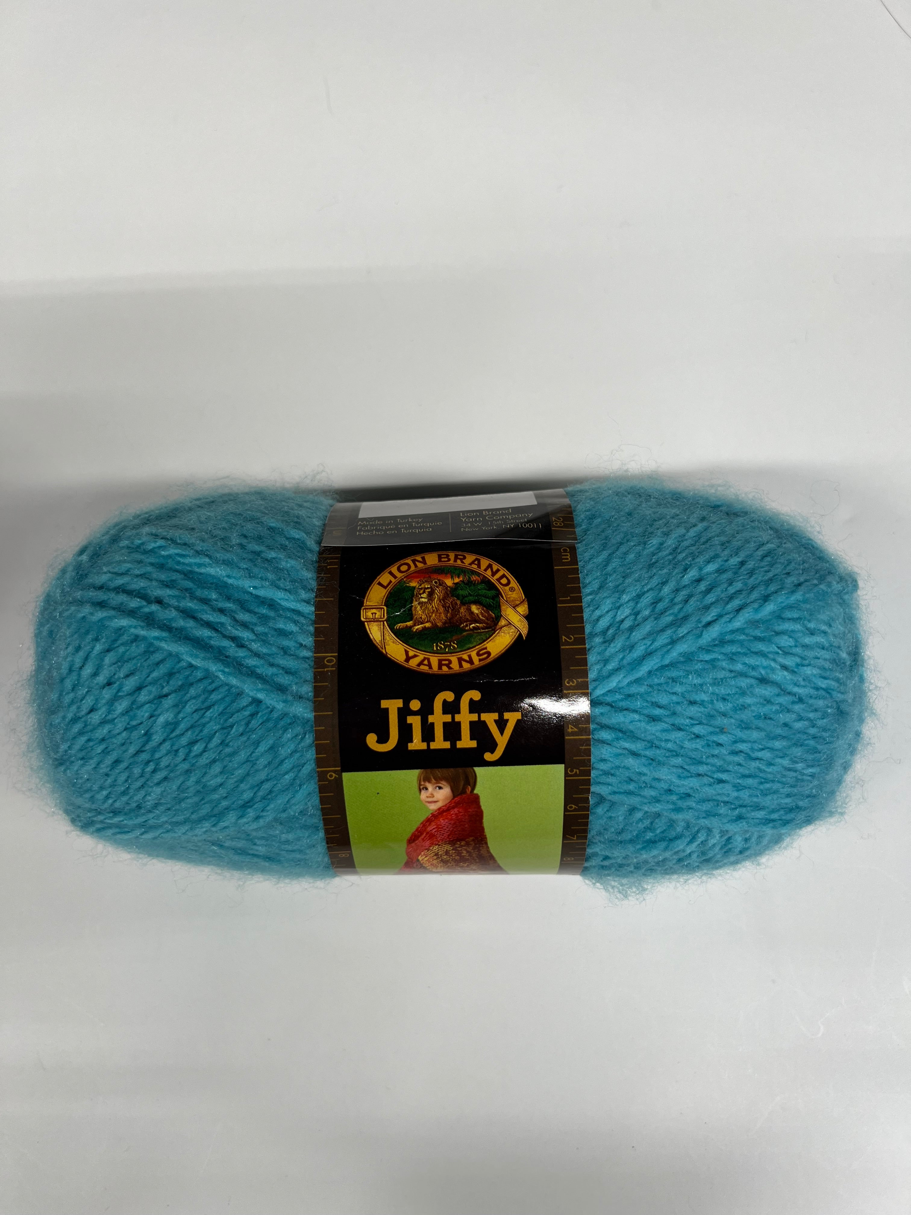 Jiffy Yarn by Lion Brand-blue