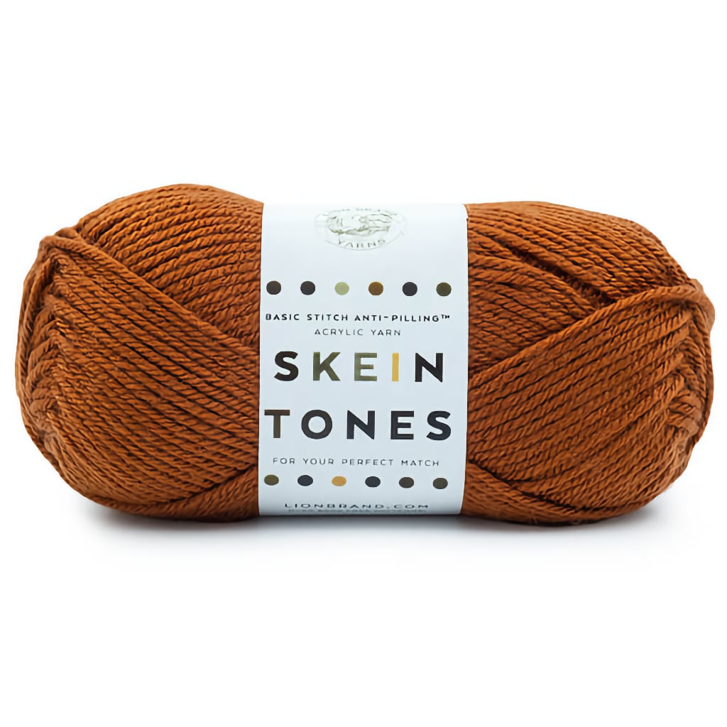 Lion Brand Skein Tones, Basic Stitch Collection Anti-Pilling Yarn Skein Tones by Lion Brand Yarn Designers Boutique