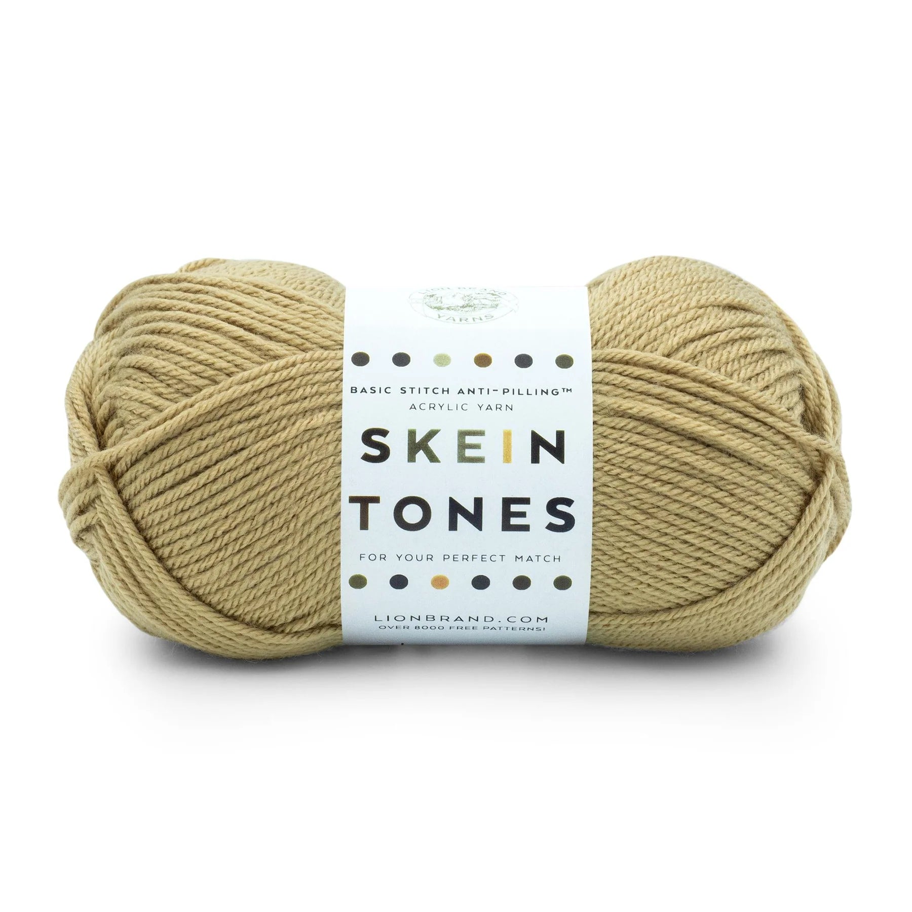 Lion Brand Skein Tones, Basic Stitch Collection Anti-Pilling Yarn Skein Tones by Lion Brand Yarn Designers Boutique