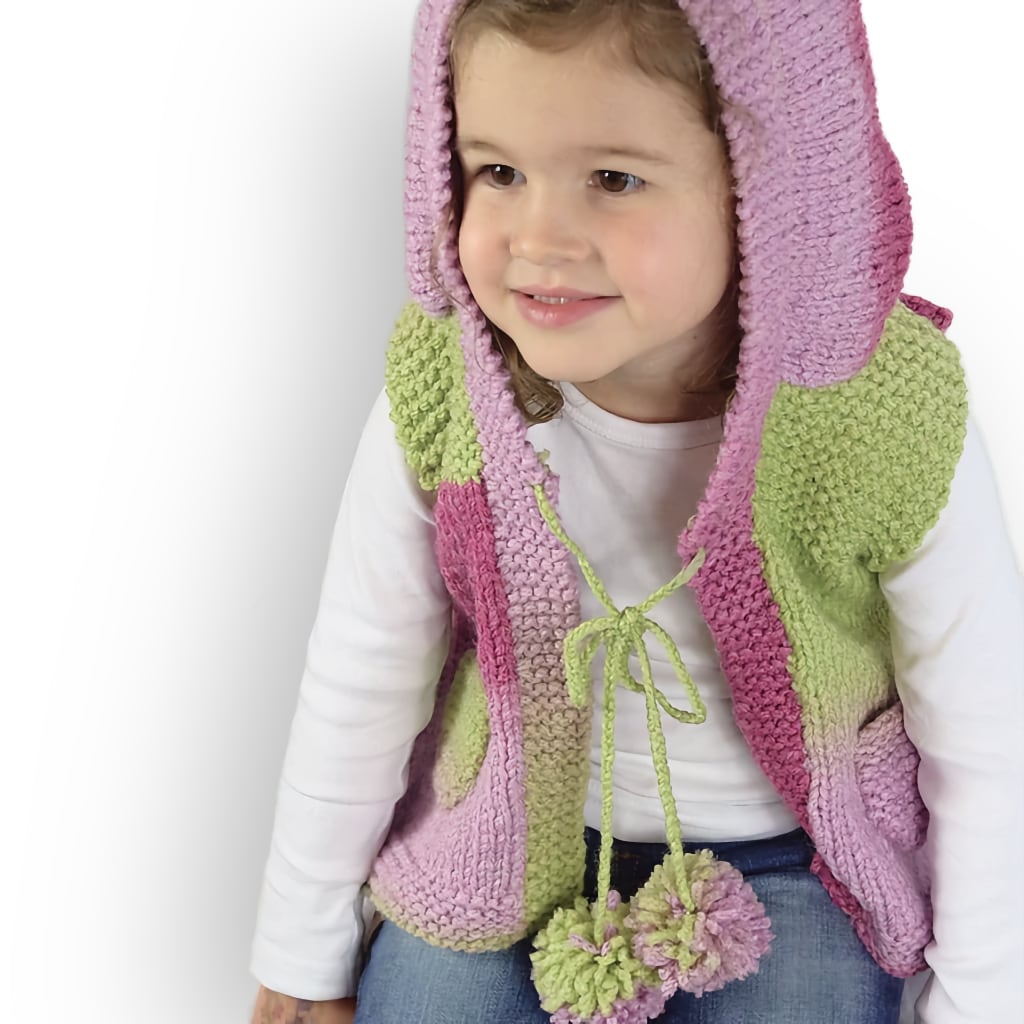 Knitting Patterns for Season Bulky Yarn Ella Rae Seasons Booklet 128 kids cardigan