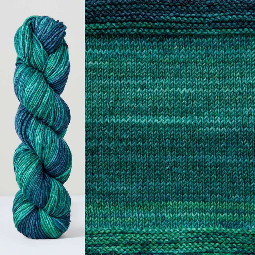 Monokrom Worsted by Urth Yarns, Hand Dyed 100% Extrafine Merino Wool Monokrom Worsted by Urth Yarns Yarn Designers Boutique