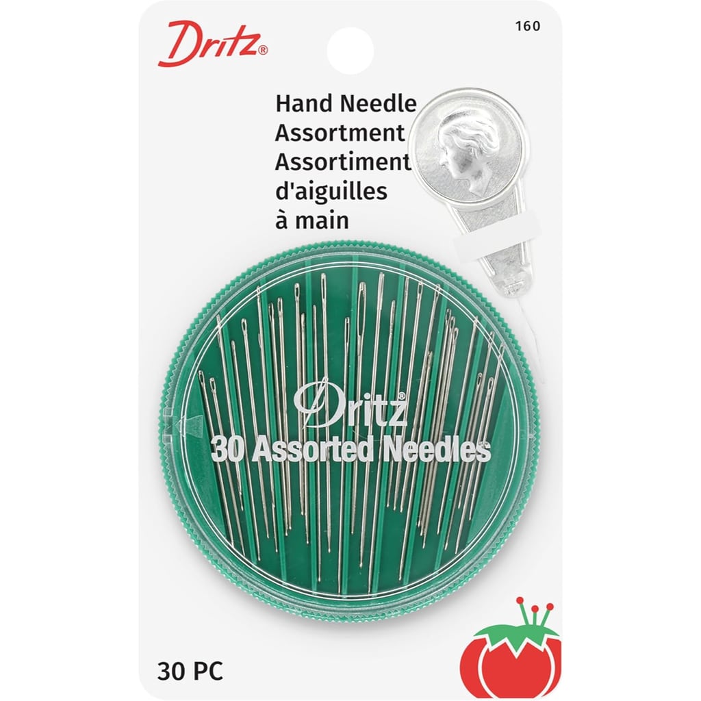 Hand Sewing Needles, 30 Piece Dritz Needles in Case
