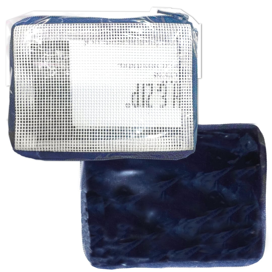 Beginner Needlepoint Kit, Stitch & Zip Coin Purse, Alice Peterson Co. Stitch & Zip Coin Purse Kits, Cross Stitch Yarn Designers Boutique