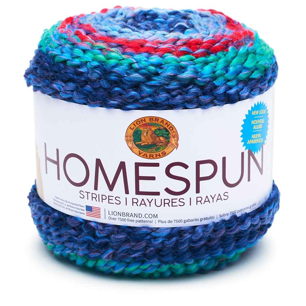 Lion Brand Homespun Yarn | Machine Washable, Bulky Yarns Homespun Yarn by Lion Brand Yarn Designers Boutique