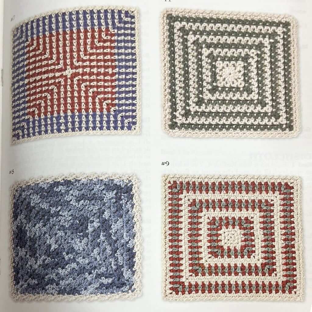 Dishcloth Patterns, Splish Splash Dishcloths, Dishcloth Crochet Patterns