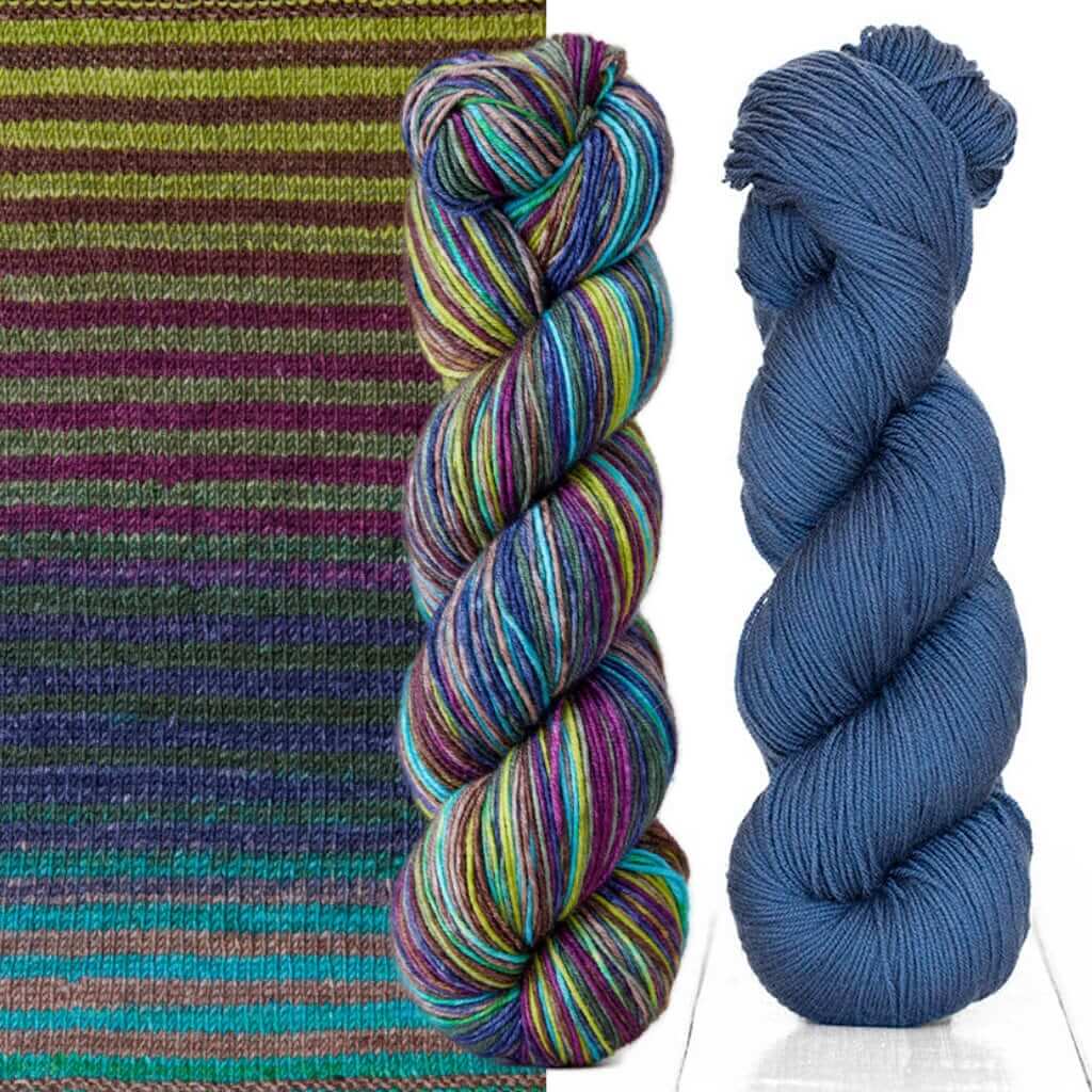 Yarn Kit for Butterfly Cowl by Marin Melchior, Includes Yarn & Pattern Butterfly Cowl Yarn Kit by MarinJaKnits Yarn Designers Boutique