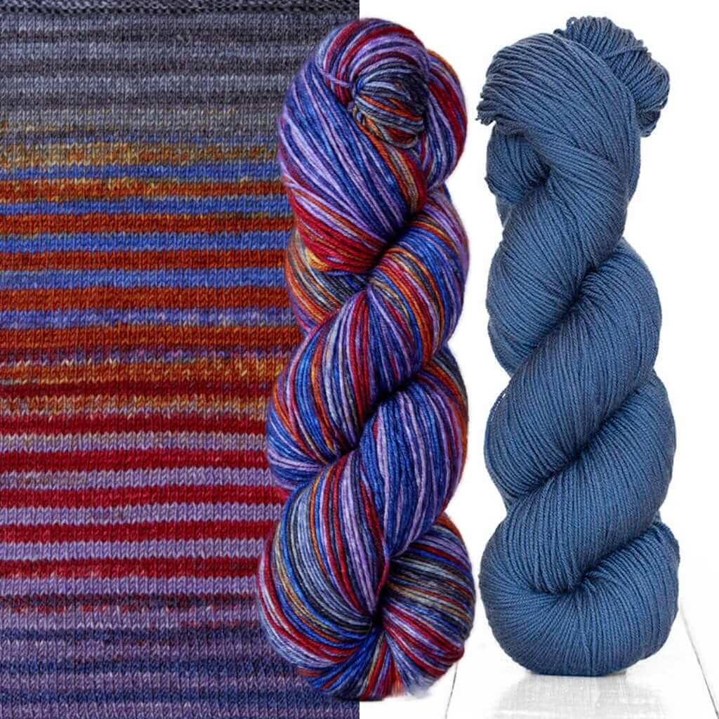 Yarn Kit for Butterfly Cowl by Marin Melchior, Includes Yarn & Pattern Butterfly Cowl Yarn Kit by MarinJaKnits Yarn Designers Boutique