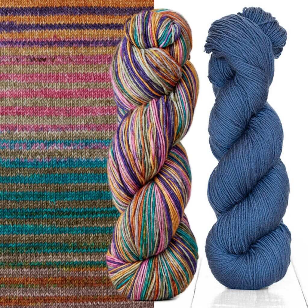 Yarn Kit for Butterfly Cowl by Marin Melchior, Includes Yarn & Pattern Butterfly Cowl Yarn Kit by MarinJaKnits Yarn Designers Boutique