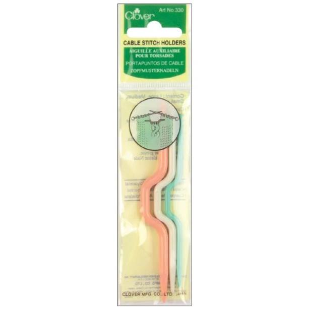 Cable Needle | Set of 3 Small, Medium & Large Scoop Shape Cable Needle Cable needles 'Straight', Set of 3, Small, Medium, and Large Yarn Designers Boutique
