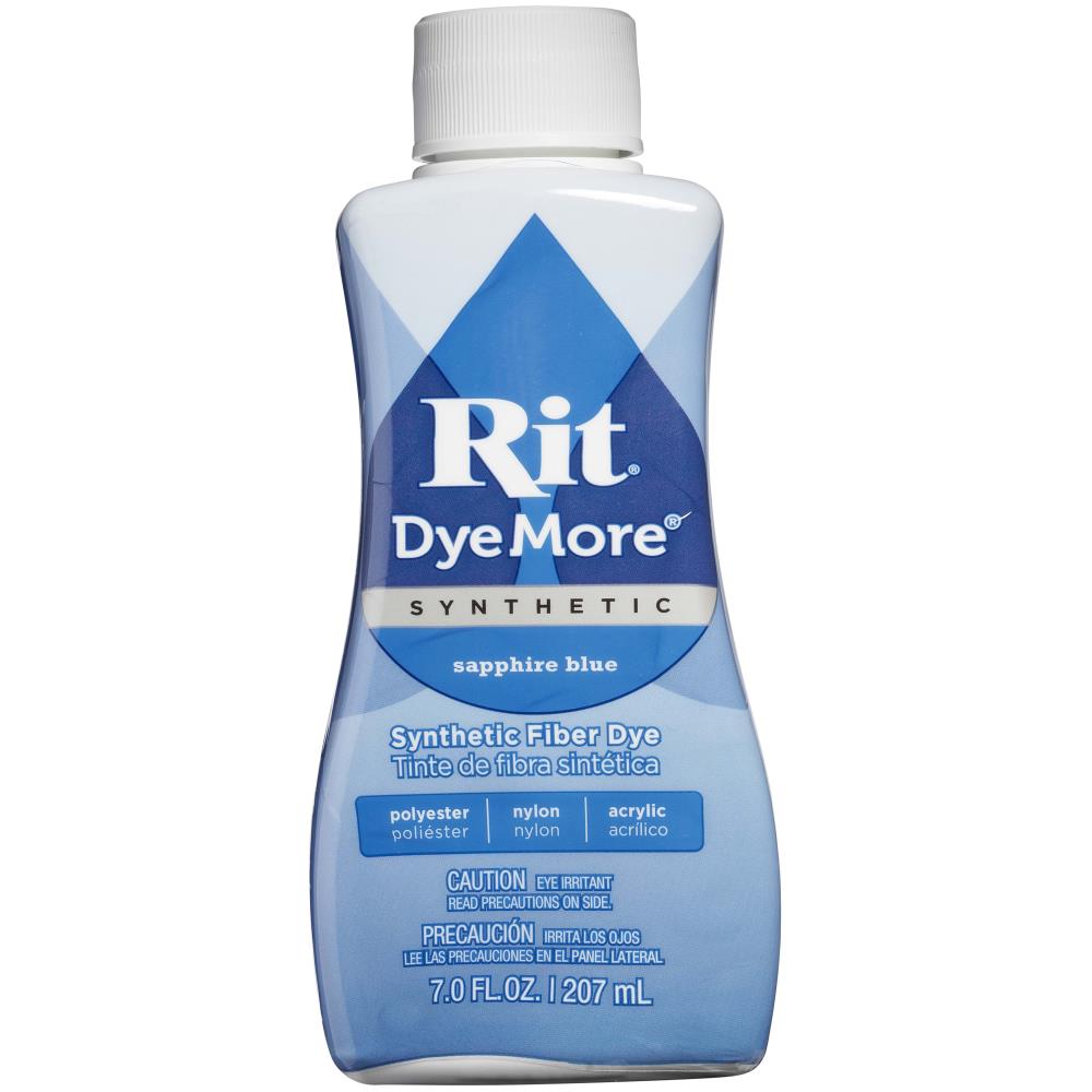 RIT Dye More 8oz Liquid Fabric Dye for Synthetic Fibers Clothing Dye Rit Liquid Dye More 7oz for Synthetic Fibers Yarn Designers Boutique