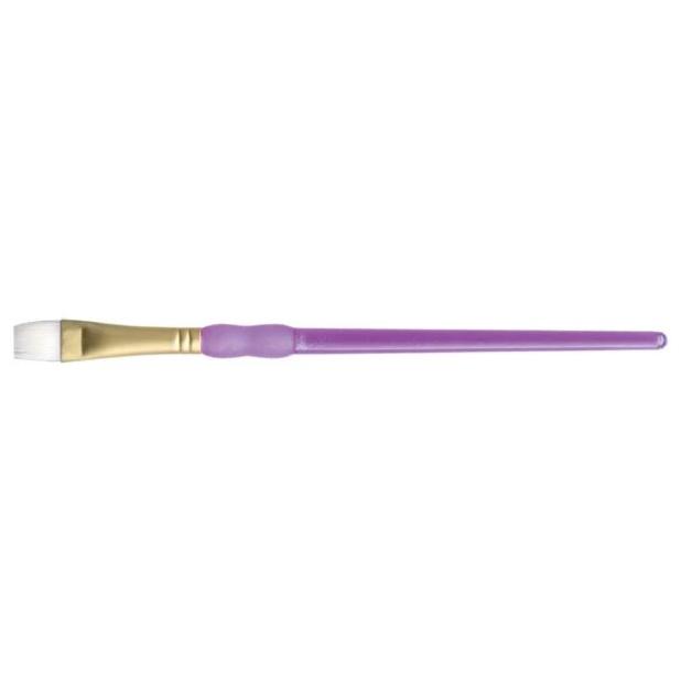 Paint Brush | Paint Brushes for Acrylic Paints, Home Crafts & Art Soft Grip Paintbrushes, Crafters Choice Taklon Yarn Designers Boutique
