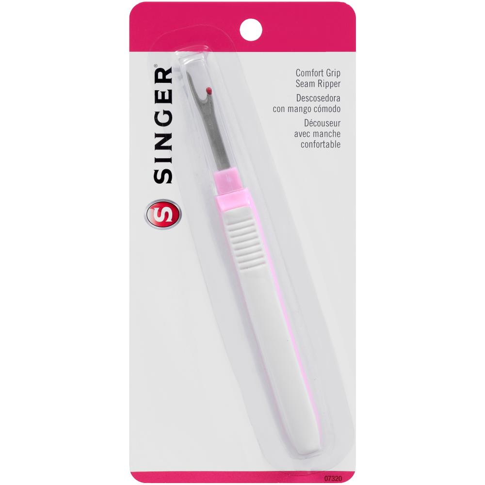 Seam Ripper | Singer Comfort Gell Grip Seam Ripper & Protective Cover Singer Comfort Gell Grip Seam Ripper Yarn Designers Boutique