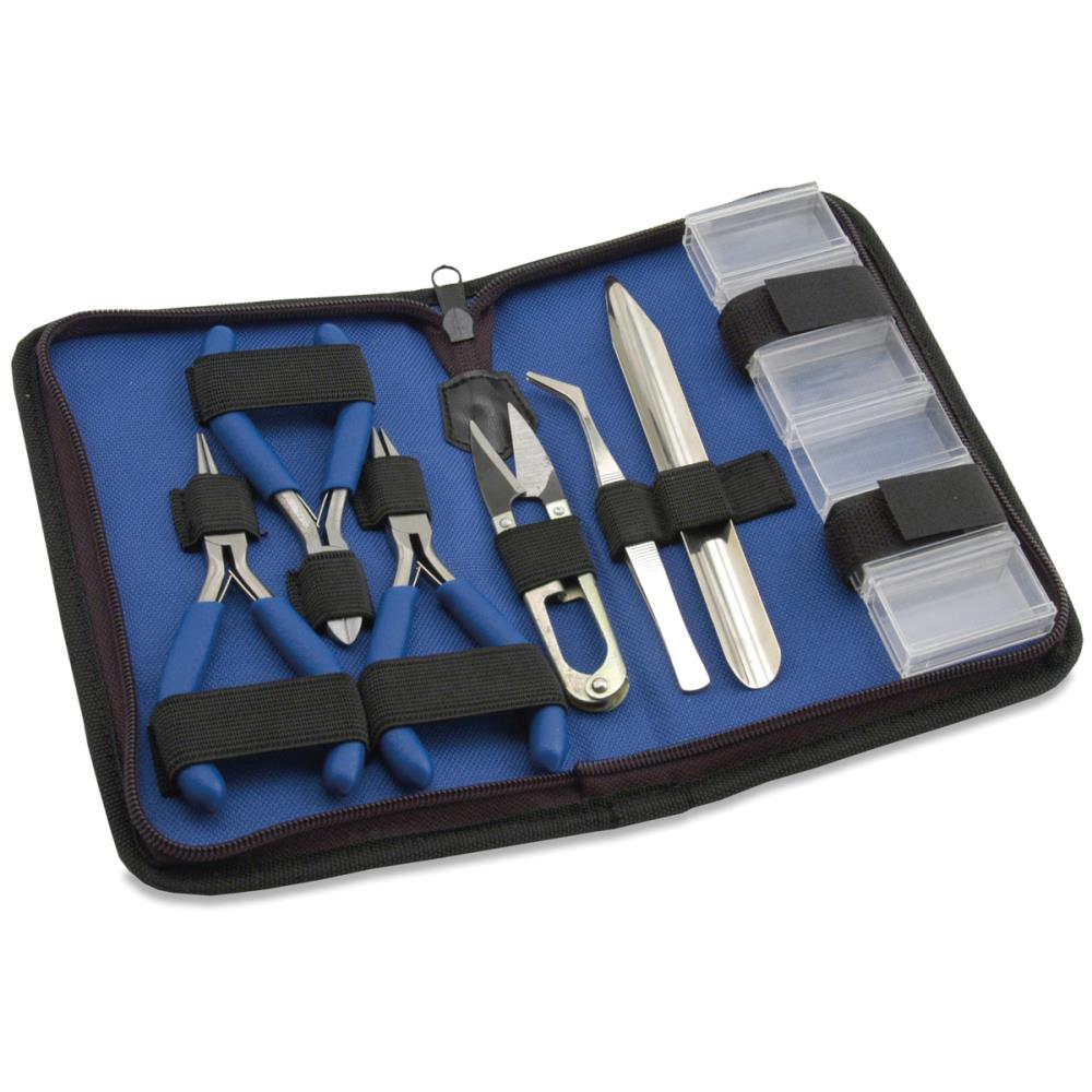 Beadalon Econo Tool Kit | 7 Pieces with Zipper Case by Beadalon Econo Tool Kit, 7 Pieces with Zipper Case by Beadalon Yarn Designers Boutique