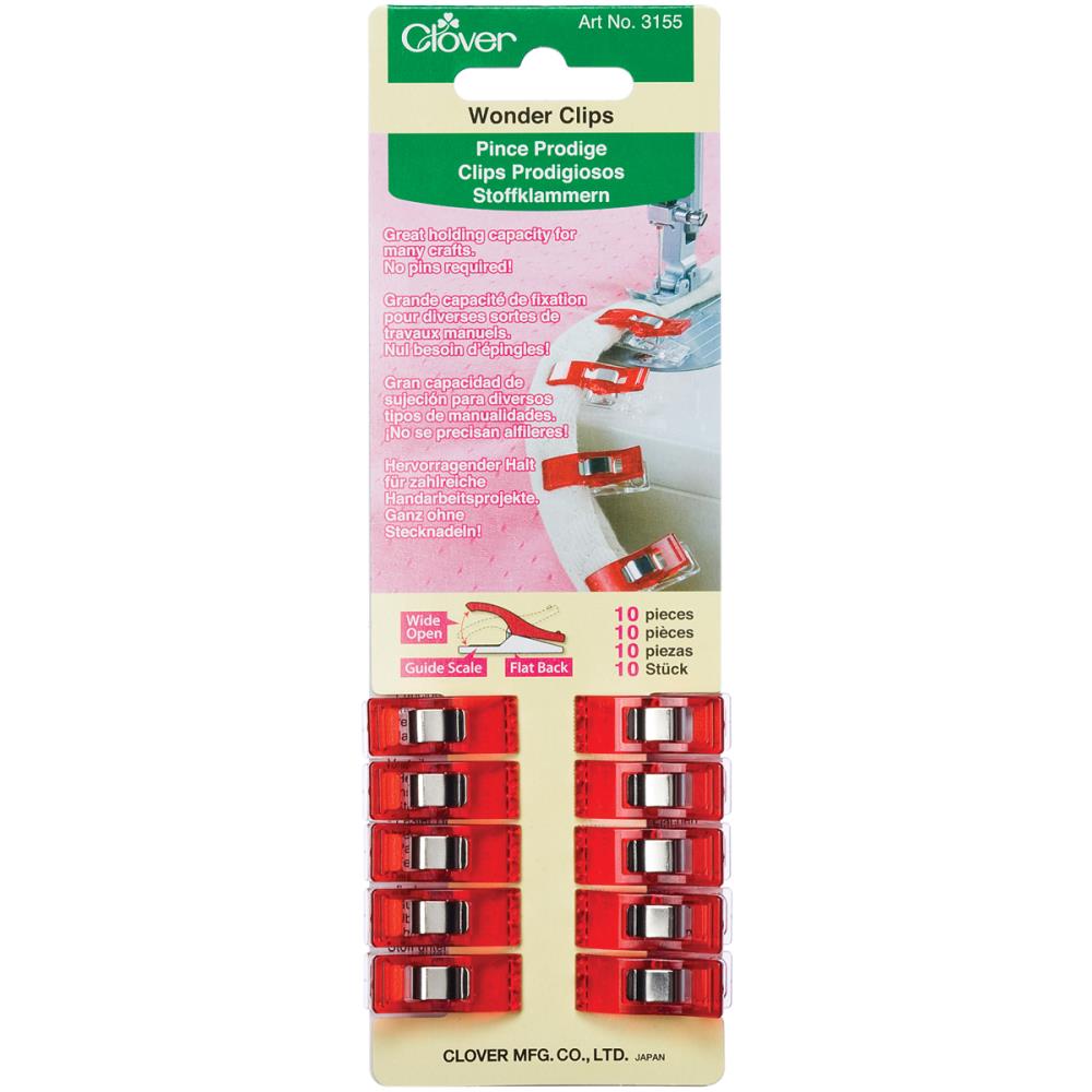 Fabric Clips | Wonder Clips 10 & 50 Pack | Pin Free Sewing Clips Wonder Clips Yarn Designers Boutique