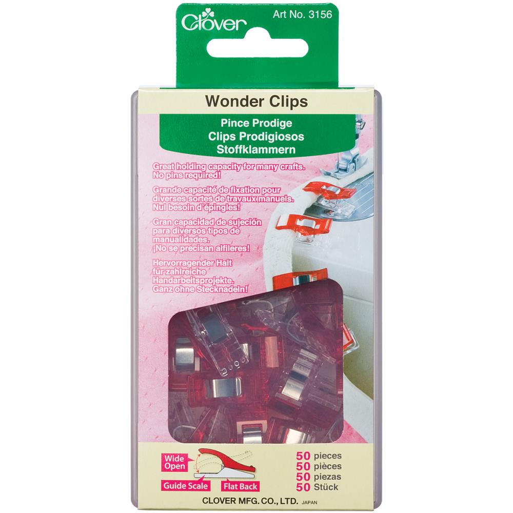 Wonder Clip 10 pack from Clover Needlecraft – Simple Stitches Fabric Shop,  LLC