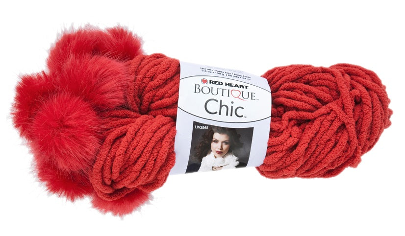 Red Heart Boutique Chic, Ivory Red Heart Boutique Chic Yarn Designers Boutique