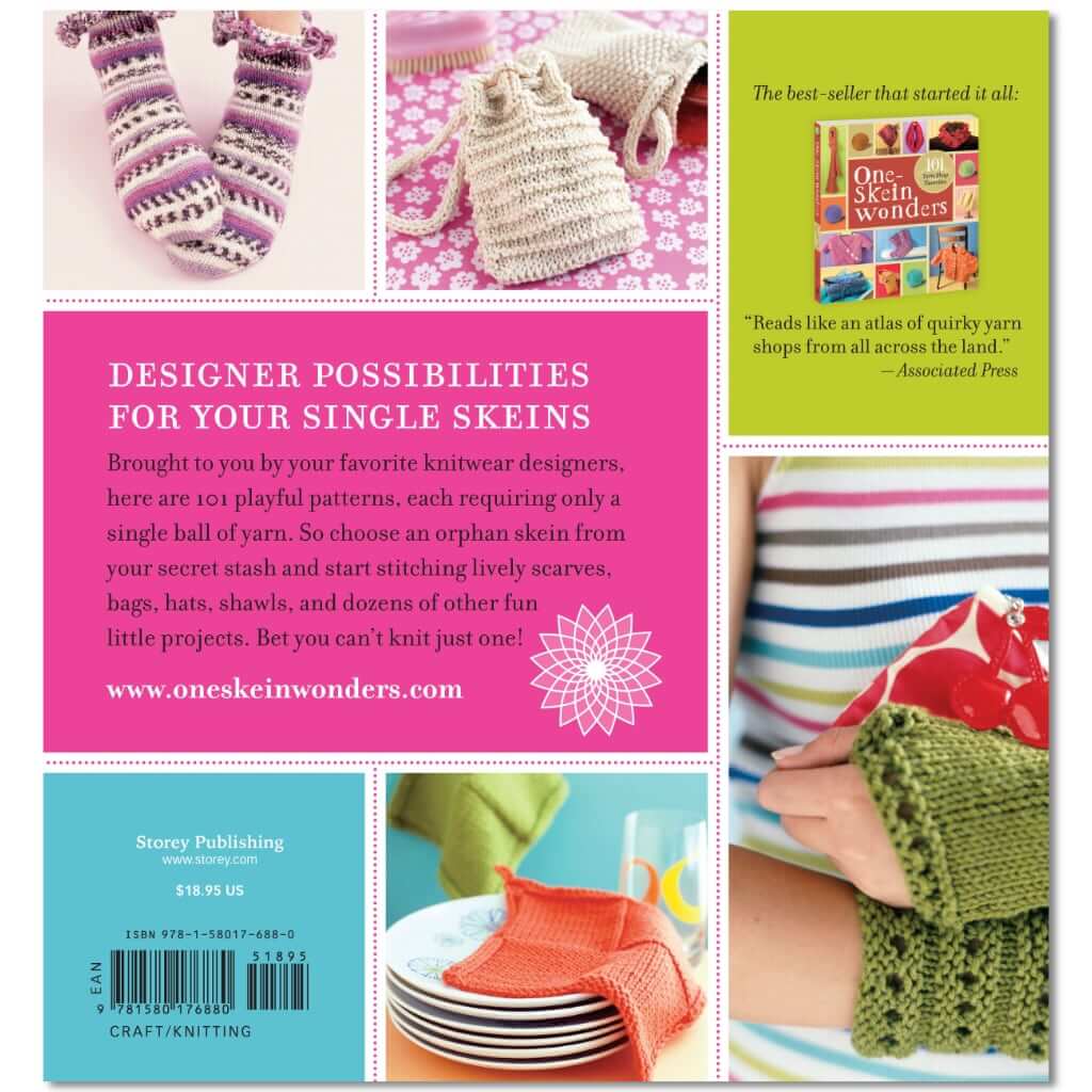 Knitting Patterns for Just One Skein | 101 Designer One-Skein Wonders 101 Designer One-Skein Wonders: A World of Possibilities Inspired by Just One Skein Yarn Designers Boutique