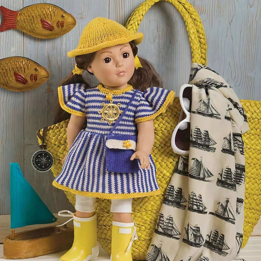 Doll Clothes Patterns | Knits for Dolls: 25 Fun Outfits for 18" Dolls Knits for Dolls by Nicky Epstein: 25 Fun, Fabulous Outfits for 18-Inch Dolls Yarn Designers Boutique