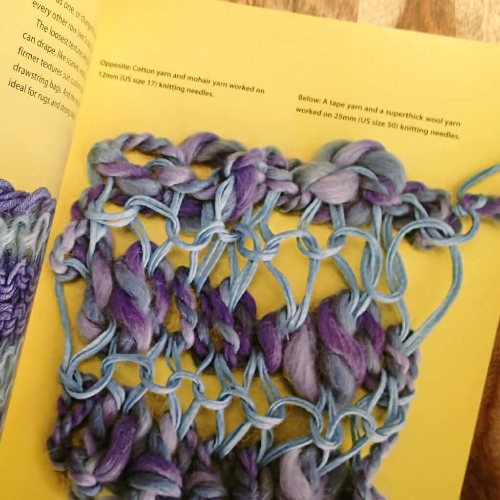 Fast Knits Fat Needles, Knitting Patterns Large Needles & Thick Yarn Fast Knits Fat Needles, Pattern Book Yarn Designers Boutique