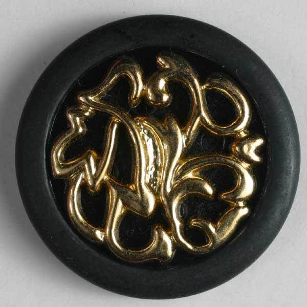 Buttons | Black, Gold & Silver Decorative Buttons for Jackets & More Dill Buttons of America, Black, Gold & White Choose Your Design Yarn Designers Boutique