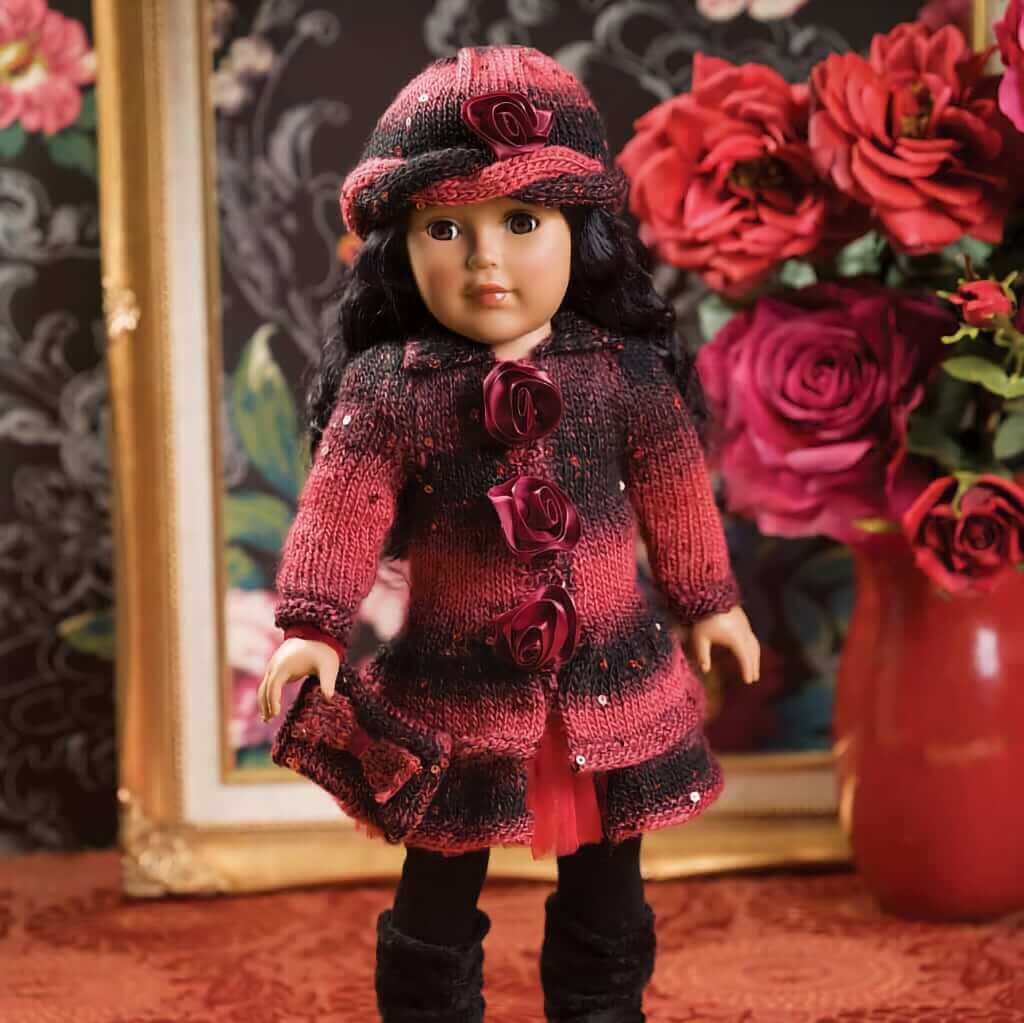 Doll Clothes Patterns | Knits for Dolls: 25 Fun Outfits for 18" Dolls Knits for Dolls by Nicky Epstein: 25 Fun, Fabulous Outfits for 18-Inch Dolls Yarn Designers Boutique