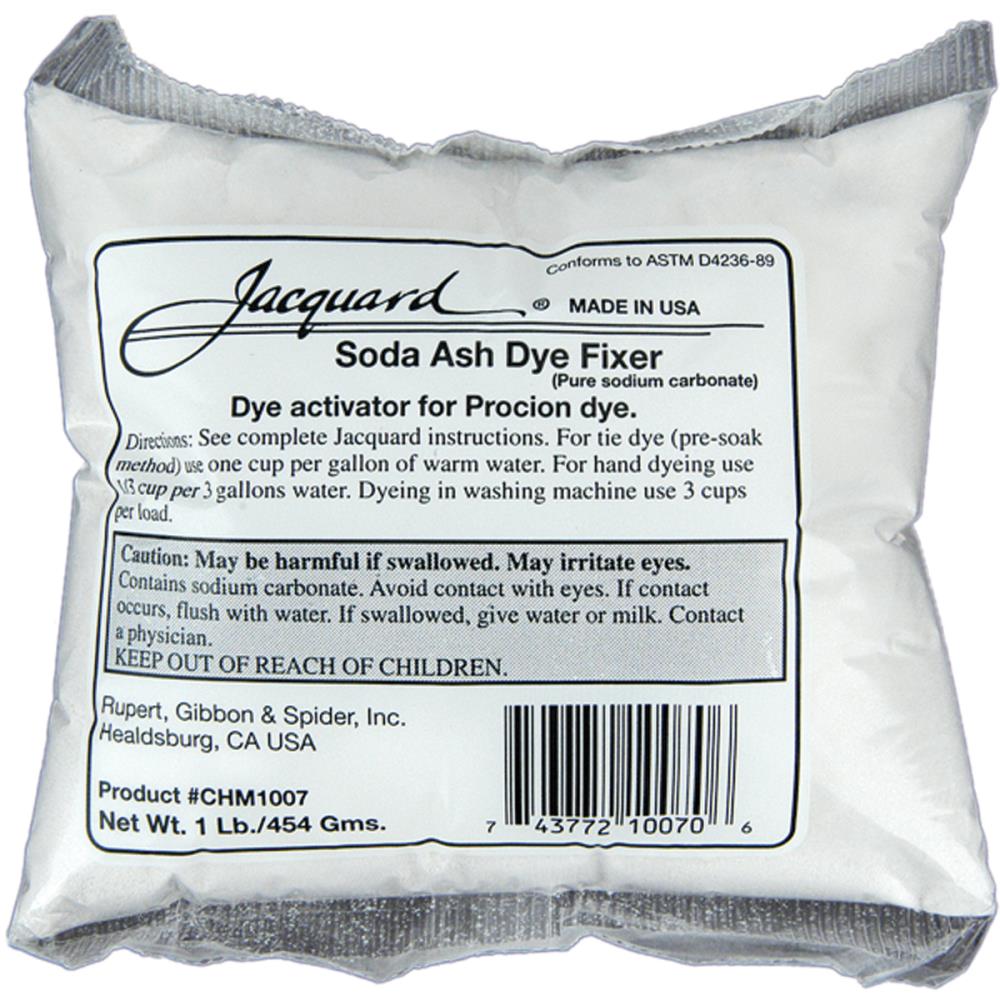 Soda Ash Dye Fixer Jacquard 1 Pound Soda Ash Dye Fixer Jacquard 1 Pound Yarn Designers Boutique