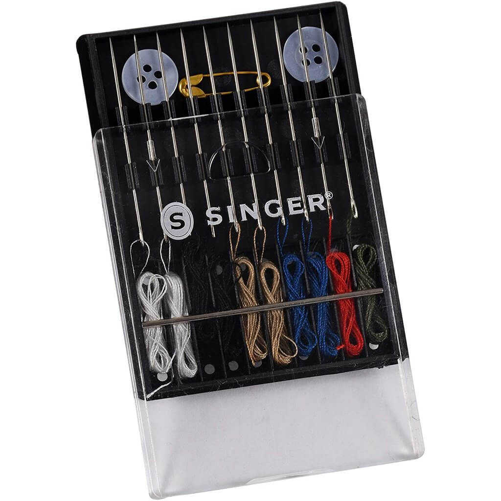Threaded Sewing Needles, 10 Pack Sew Quick by Singer, #01925 Threaded Sewing Needles, 10 Pack Sew-Quick by Singer Yarn Designers Boutique