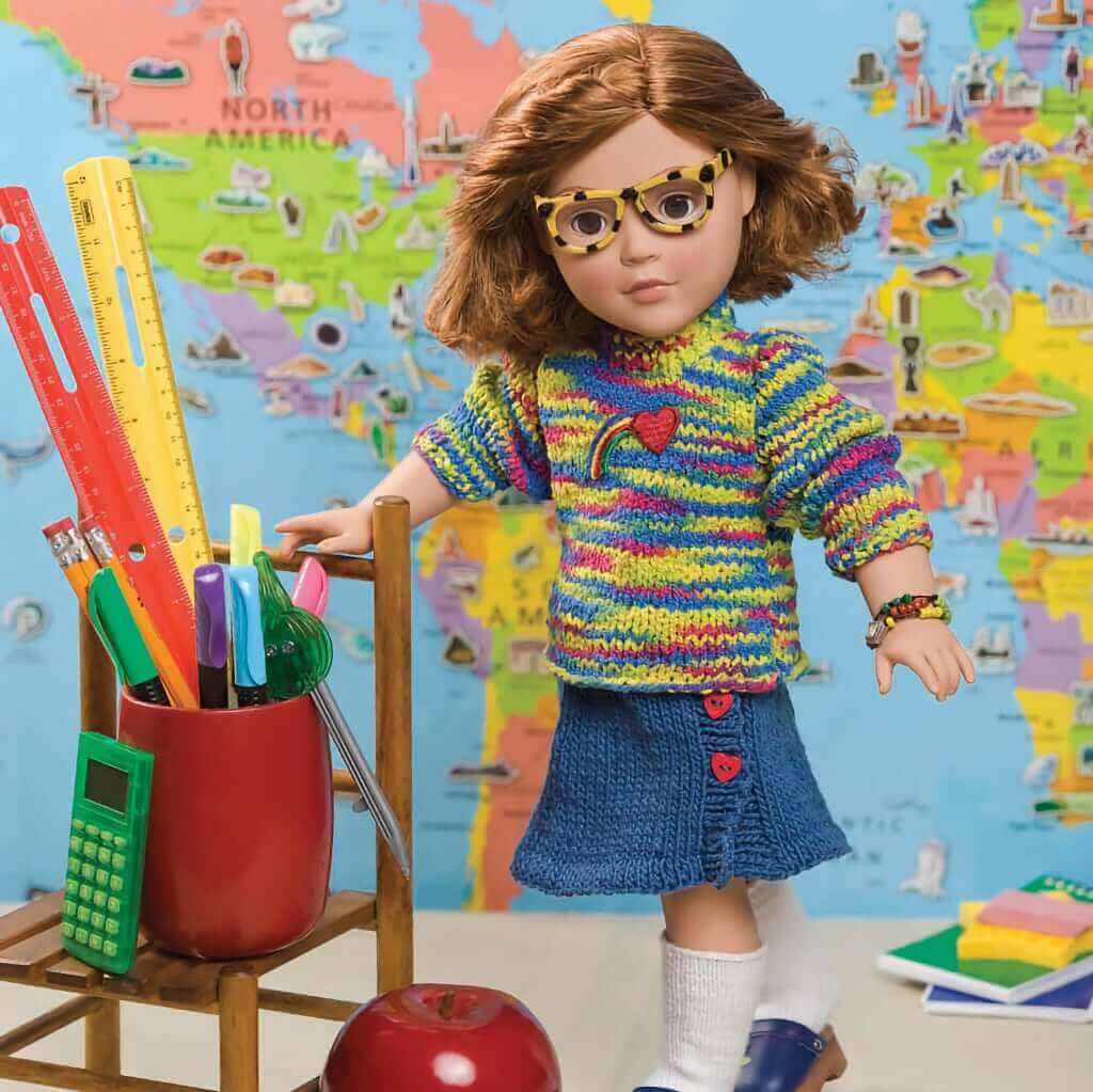 Doll Clothes Patterns | Knits for Dolls: 25 Fun Outfits for 18" Dolls Knits for Dolls by Nicky Epstein: 25 Fun, Fabulous Outfits for 18-Inch Dolls Yarn Designers Boutique