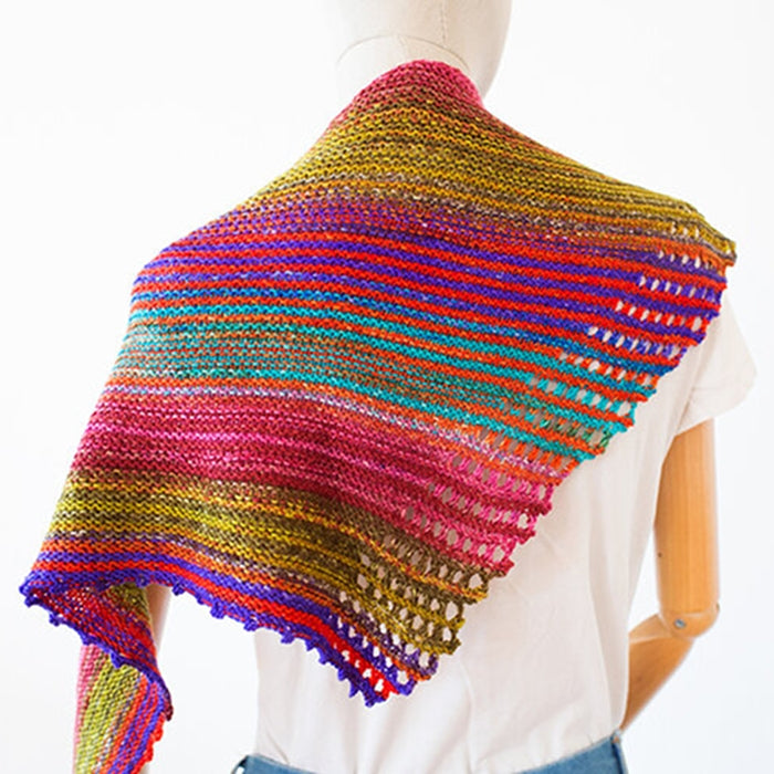 Anica Knit Shawl Kit | Urth Uneek Fingering & Shawl Knitting Pattern Anica Shawl Knitting Kit Yarn Designers Boutique