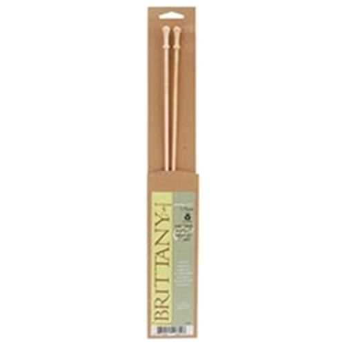 Knitting Needles | Brittany Art Deco Single Point Needles, 10"-14" Long Brittany Art Deco Straight Needles, Birch 10"- 14" Length Yarn Designers Boutique