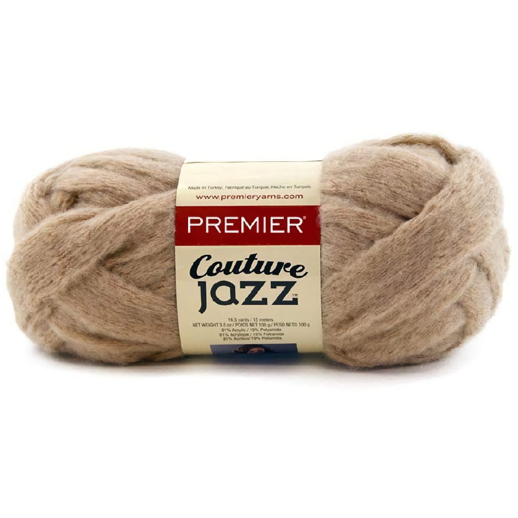 Arm Knitting Yarn Couture Jazz, Jumbo Fluffy Tube Yarn Couture Jazz Yarn by Premier Yarns Yarn Designers Boutique