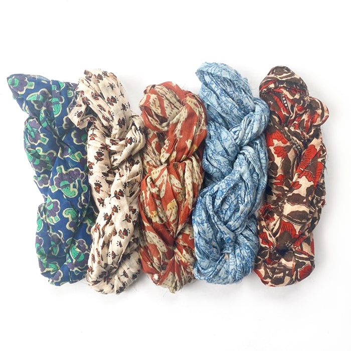 Knit Collage Yarns Wildflower Mini Skein Sampler Kit, 100% Cotton Yarn Wildflower Mini Skein Sampler Set from Knit Collage Yarn Designers Boutique