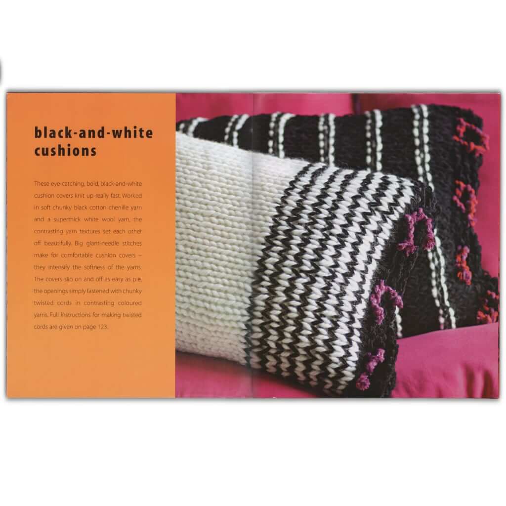 Fast Knits Fat Needles, Knitting Patterns Large Needles & Thick Yarn Fast Knits Fat Needles, Pattern Book Yarn Designers Boutique