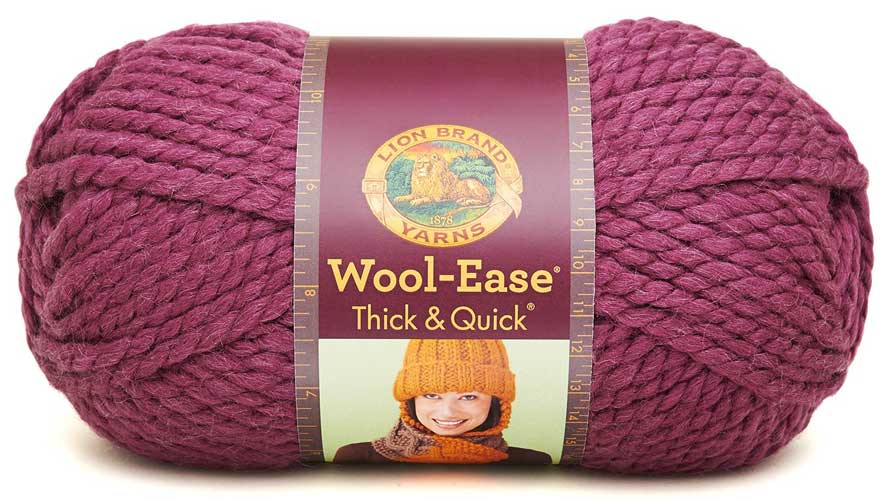 Lion Brand Yarn, Wool-Ease Thick & Quick, Super Bulky Yarn Wool-Ease Thick & Quick from Lion Brand Yarn Yarn Designers Boutique