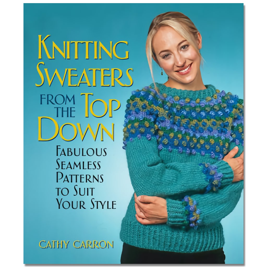 Top down store sweater book