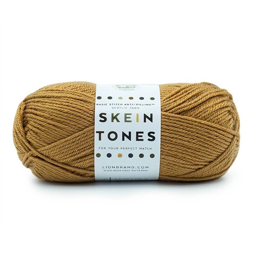 Lion Brand Skein Tones, Basic Stitch Collection Anti-Pilling Yarn Skein Tones by Lion Brand Yarn Designers Boutique