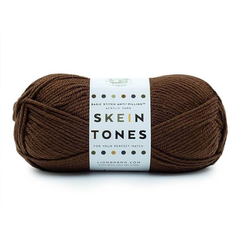 Lion Brand Skein Tones, Basic Stitch Collection Anti-Pilling Yarn Skein Tones by Lion Brand Yarn Designers Boutique